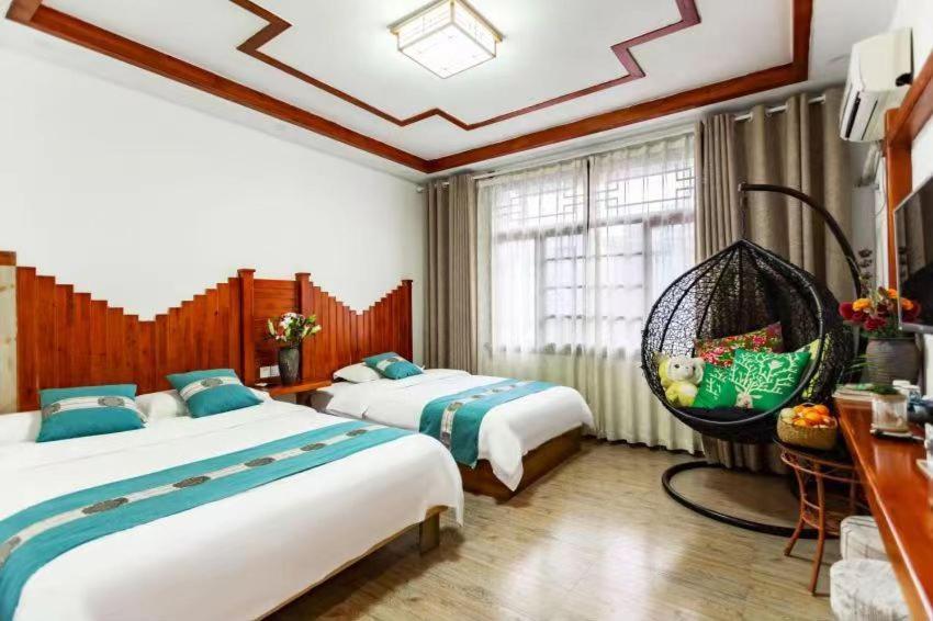 Tea House Hotel Zhangjiajie Buitenkant foto